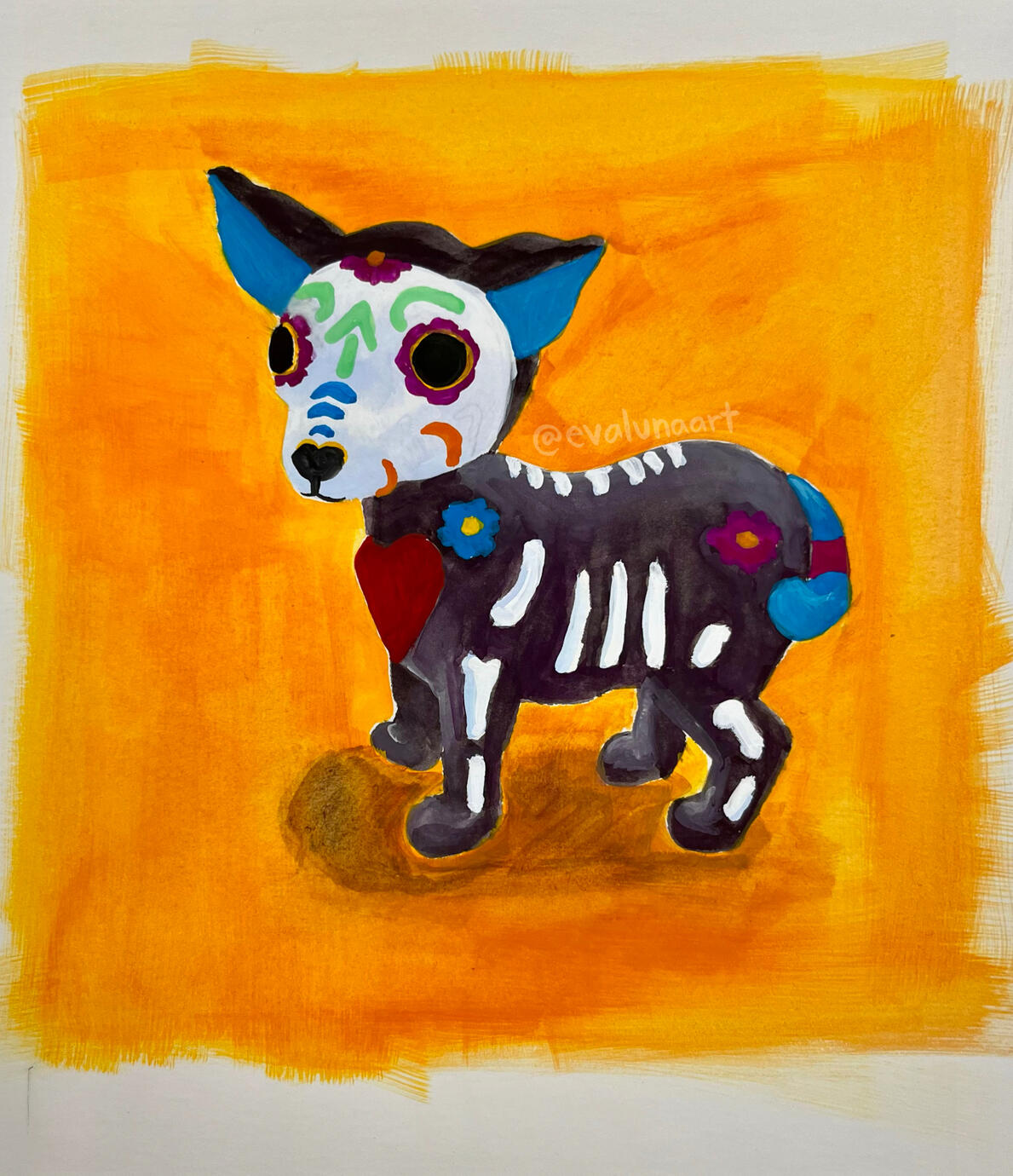 Gouache Study