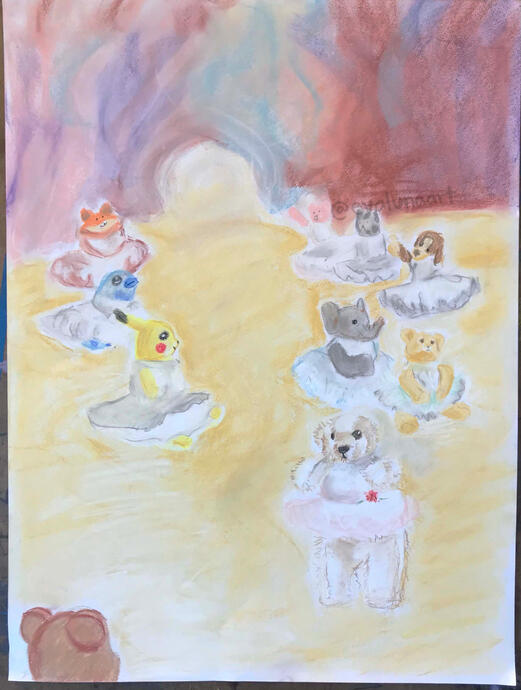 Stuffed Animal Ballerinas